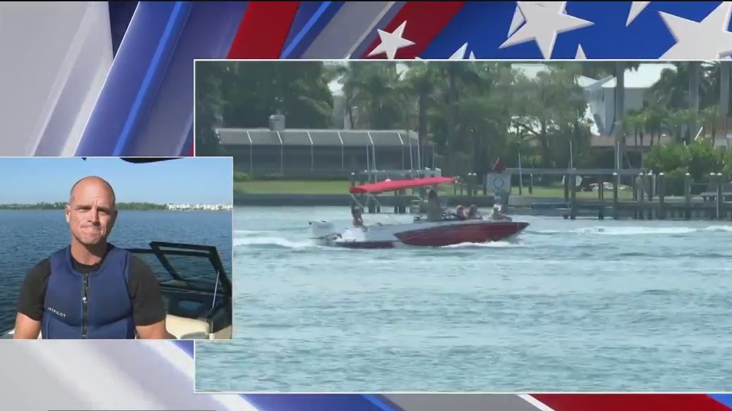Boating safety for celebrating 4th of July